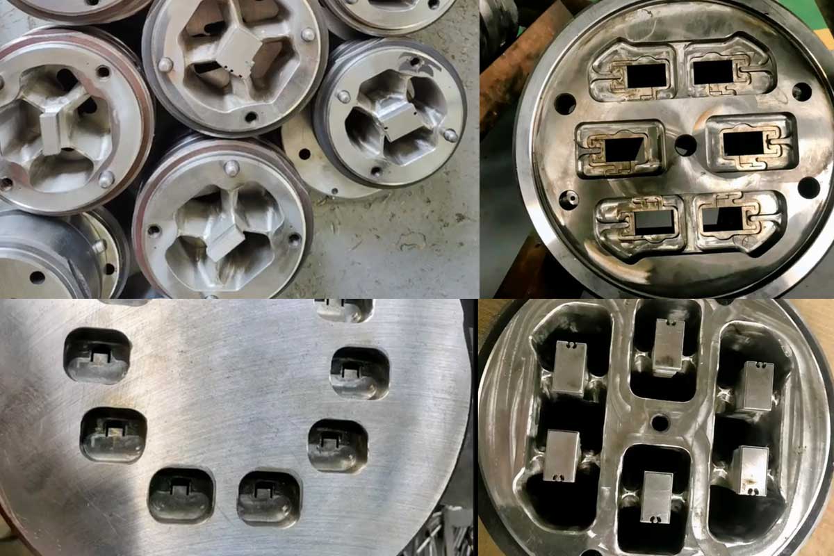 擠壓模具cnc加工中心成品
